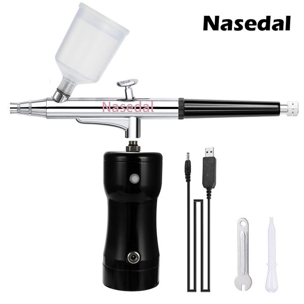 

portable spray pump pen air compressor set for art painting craft cake spray model beautiful airbrush kits
