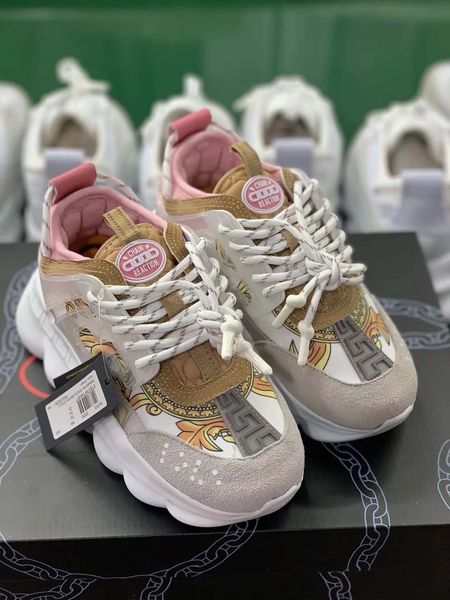 

Chain reaction neaker trainer men women neaker light weight chain linked rubber ole hoe men ca ual de igner hoe 2 chain neaker