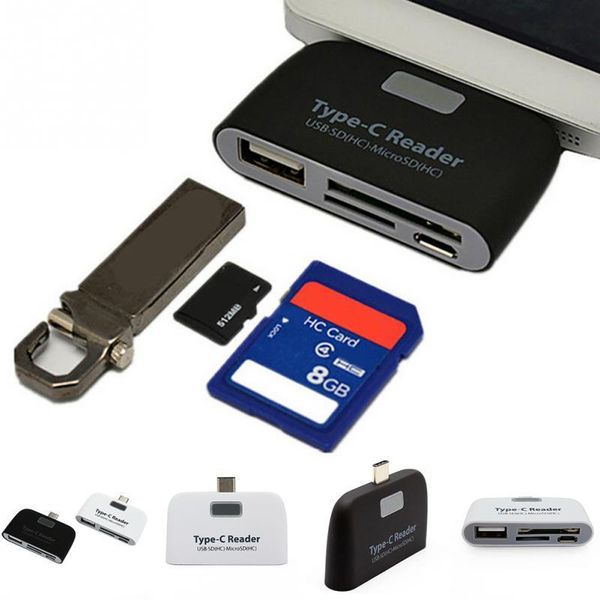 

abs 3 in1 3.1 type-c usb sd tf ogg general design card reader macbook phone board memory