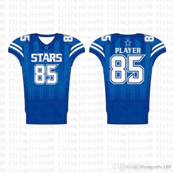 

Top Mens Embroidery Logos Jersey Free Shippinggods Cheap wholesale Any name any number Custom Football Jerseys