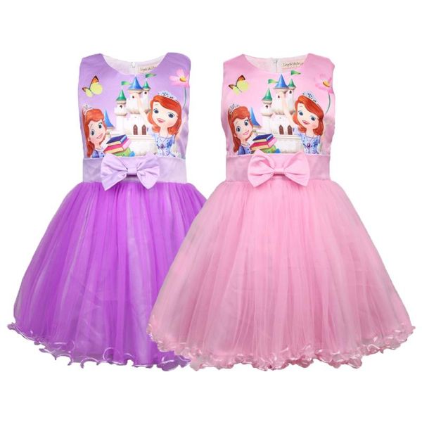 

girls dress lace the first dresses for girls party princess toddler dress birthday present costume children clothing, Red;yellow
