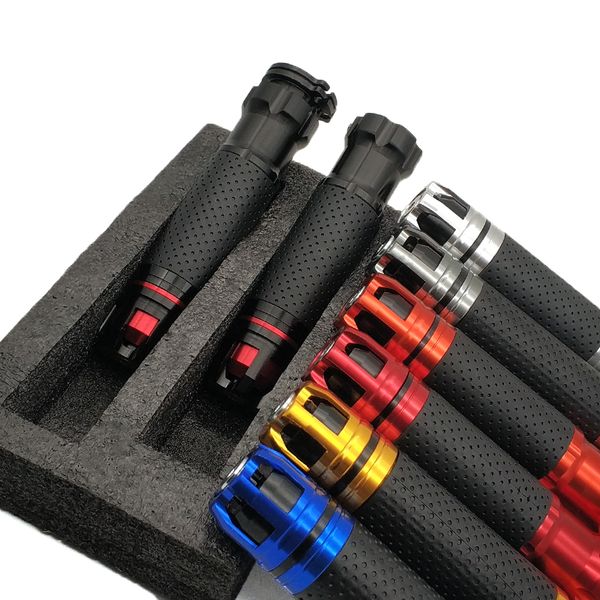 

motorcycle anti-skid handle ends handlebars racing hand grips cnc 22mm 7/8" for gas gas ec300 tc125 te125 gasgas ec 250