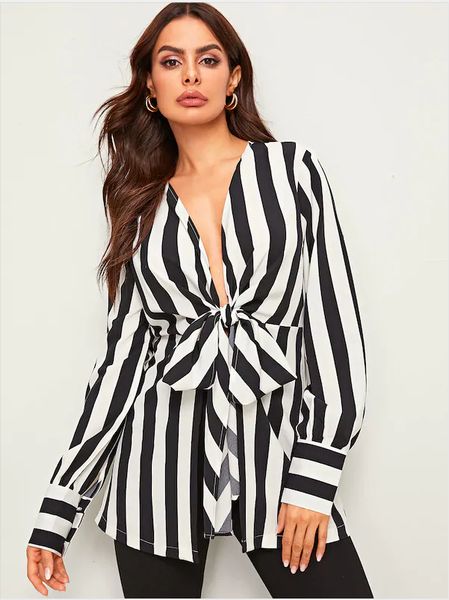 

новй емпион ladeis v neck евѬоп и maerican ил помеие лђк блђзкђ вокое колиево, White