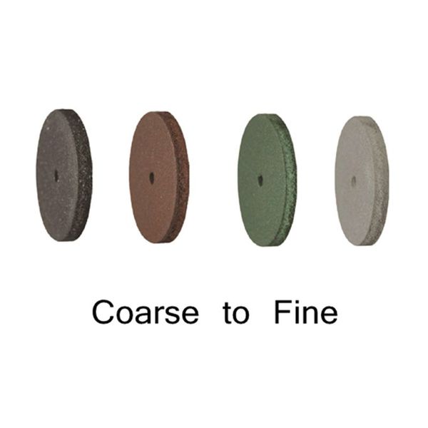 

100+ 1 pieces shaft rubber polishing wheel for metal dental finish mini dril die