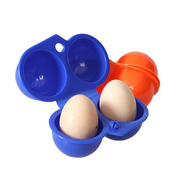 

portable plastic eggs carrier storage box container for outdoor picnic camping bag storage eggs #4m05