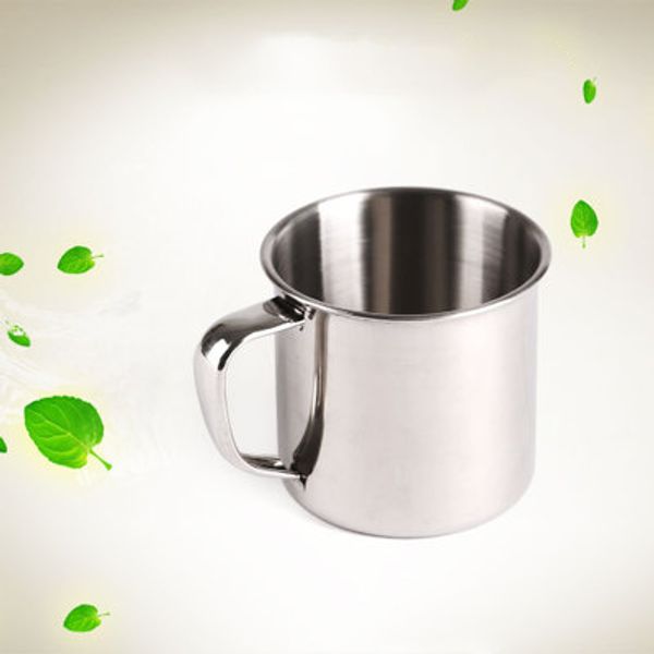 

dhl send 8oz kid cup stainless steel tumbler children kids canteen kindergarten portable good grip with handle