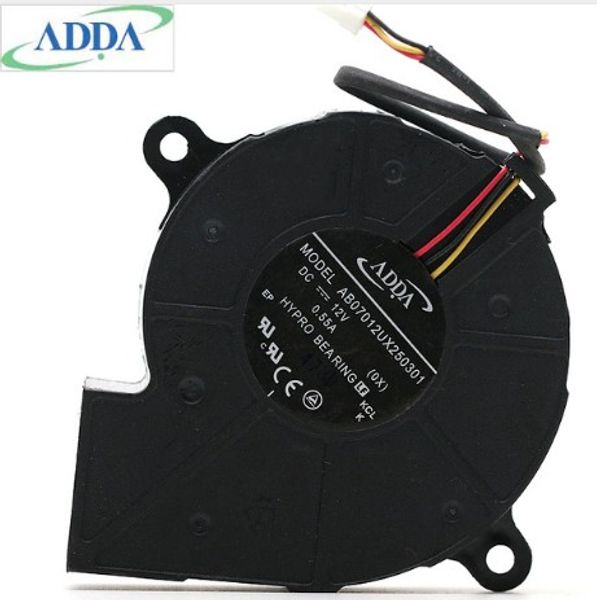 

wholesale new adda ab07012ux250301 dc12v projectors cooling fans