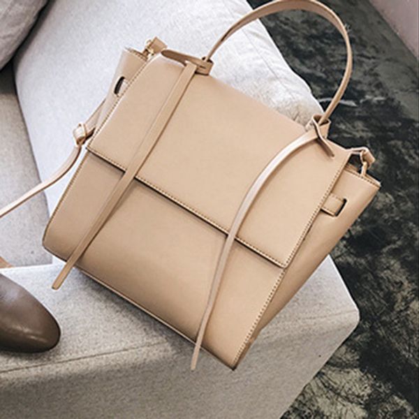 

женская кожаная сумка мода сумка ремень украшения crossbody