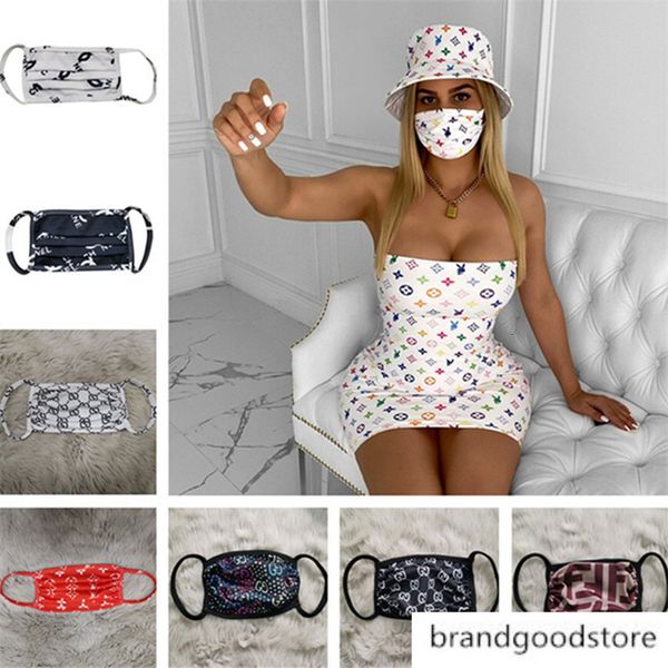 

luxury designer anti dust ultraviolet-proof mouth-muffle men women masks brand protector washable sport face mask 2020 gifts