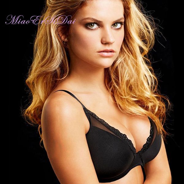 

плюс размер рука черная рубашка ткань сексуальная сетка 3/4 чашки бюстгальтера d dd f 30-46 \ \ 357608, Red;black