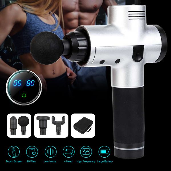 

high frequency massage gun muscle relax body relaxation electric massager with portable bag for fitness phoenix a2