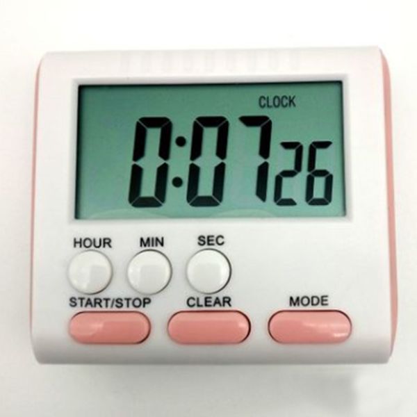 

large lcd digital kitchen cooking timer count-down up clock loud alarm magnetic