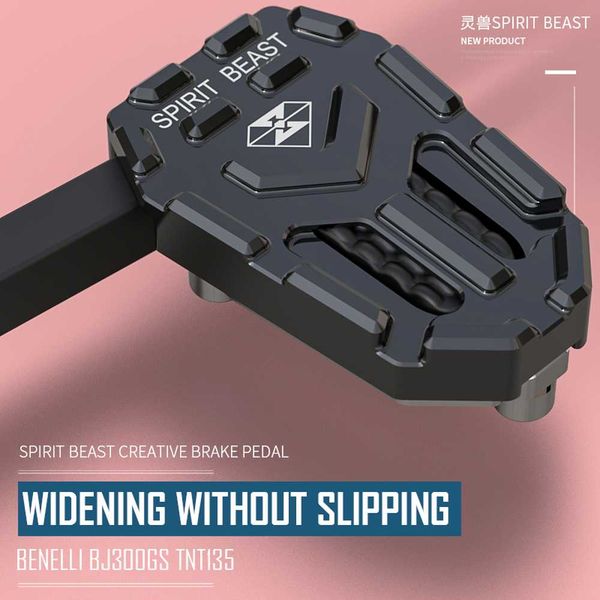 

spirit beast motorcycle brake pedal foot rests for benelli tnt135 bn600 hayabusa