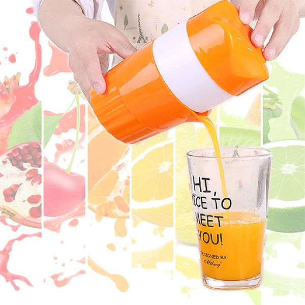 

100% original juice child health life potable juicer machine portable citrus juicer for orange lemon fruit squeezer 300ml
