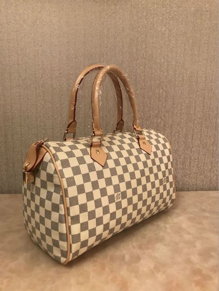 

2020 speedy 25cm 30cm 35cm sell fashion bag women bag shoulder lady totes handbags bags ing, Blue;white