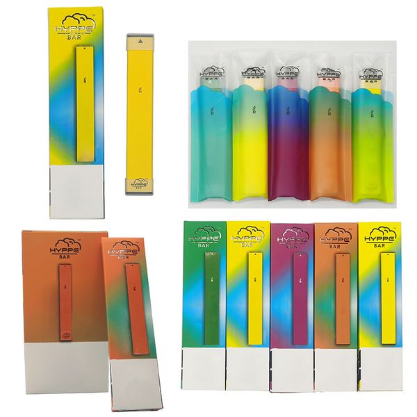 

HYPPE BAR Одноразовые Vape ручки устройства 1,3 мл Pod Kit Форсунки 280mAh Аккумулятор hyppe бары Пустые картриджи в запасе