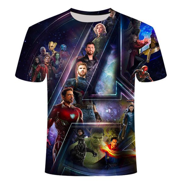 

mensfashion avengers 43d printed short-sleeved casual t-shirt, White;black