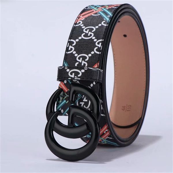 

new belt big designer men's wear brand belt fashion men's belt, Black;brown