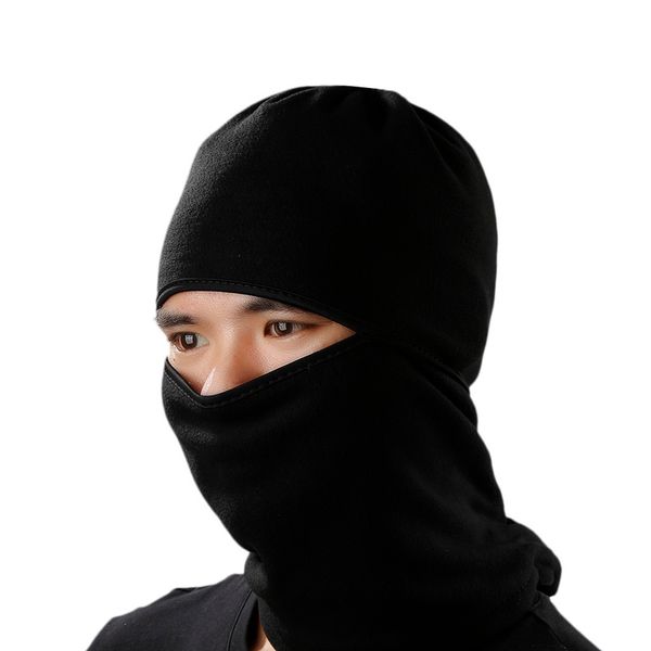 

motorcycle mask winter black balaclava full face mask cover cap neck cover ski riding outdoor sports thermal fleece