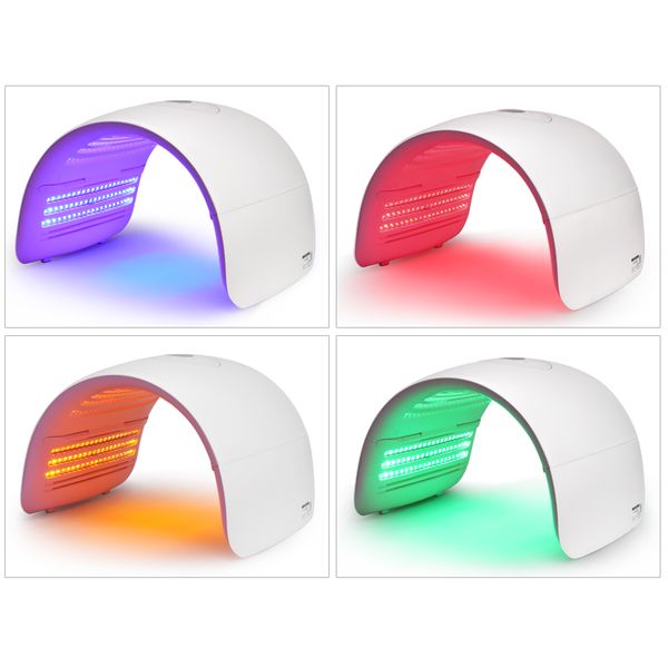 

2019 foldable led pn light therapy machine with 4 colors for whitening freckle removal anti-aging