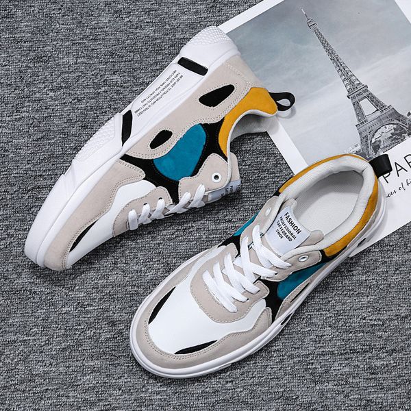 

breath sports shoes mans board shoes sneakers in men vulcanized ide spring running wear-resistant versatile