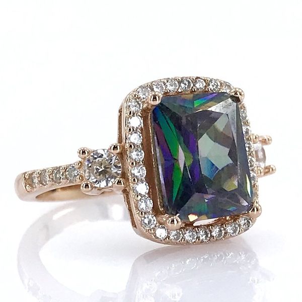 

diamond model baget mystic z special design silver ring, Golden;silver