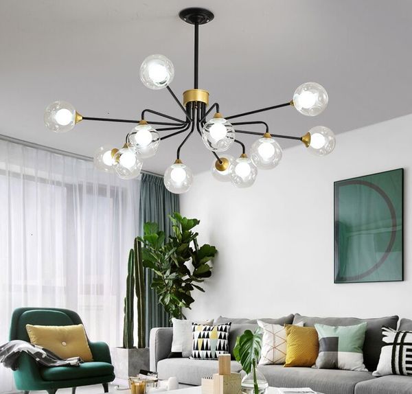 Moderne LED-Kronleuchter für Wohnzimmer, Schlafzimmer, Heimdekoration, spezielle Innenbeleuchtung, Hängelampen, Design, Kunst, MYY