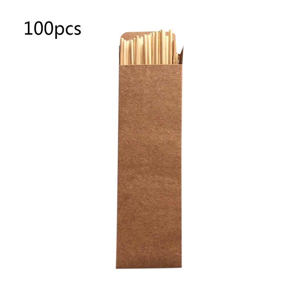 

100pcs disposable wheat straw 100% biodegradable straws environmentally friendly 20cm drinking straw bar kitchen accessories