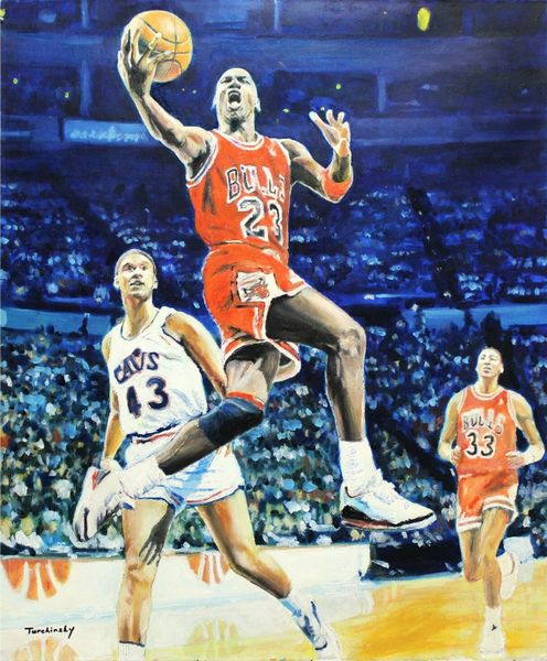 

turchinskiy dmitriy playing basketball home decor handpainted & hd print oil painting on canvas wall art canvas pictures 191212
