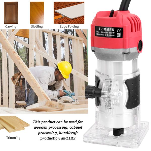 

trimming machine blm-6 woodworking electric trimmer wood milling engraving slotting trimming machine carving wood router