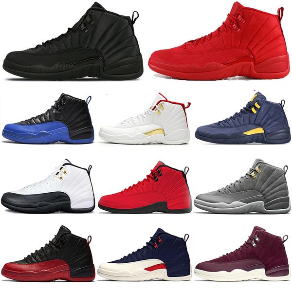 

new game royal fiba 12 12s basketball men shoes winterized gym red bulls black gamma blue designer athletic mens trainers sports sneakers