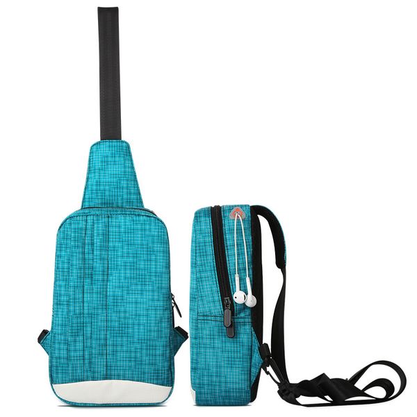 

2019 new slant mobile phone bag men and women waterproof single shoulder bag satchel fashion outdoor chest