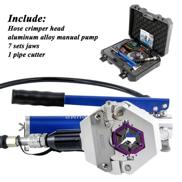 

hydraulic hose crimper hydra-krimp 71500 manual a/c hose crimper kit air conditioning repaire crimping tool