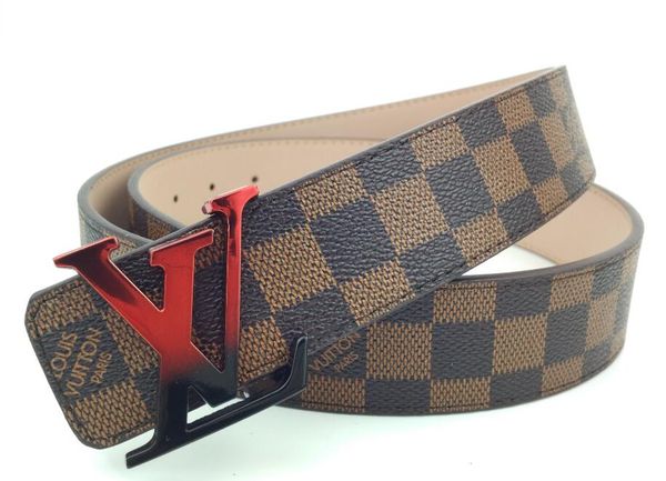 

belt femme gift, dress accessories design men's belt fashion belt ladies more color buckle and leather quality, Black;brown