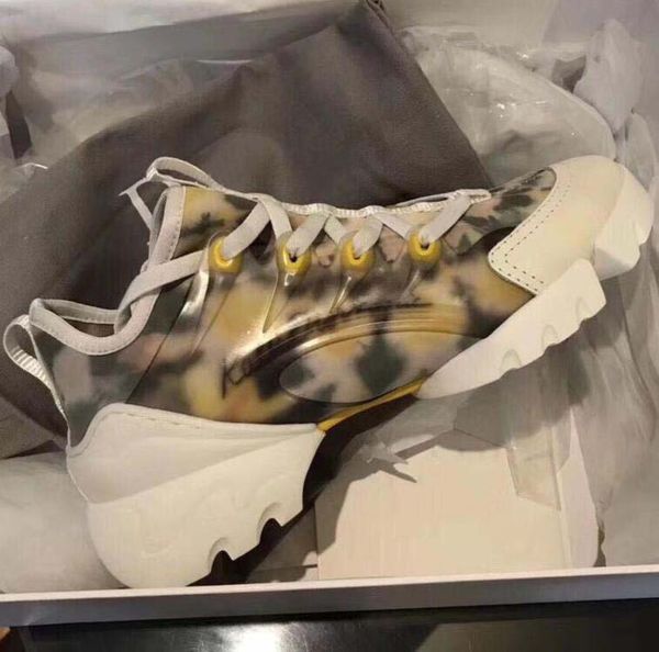 

designer floral shoes fashion women men sneakers neoprene grosgrain ribbon d-connect shoe lady wrap-around rubber sole casual shoes a2, Black