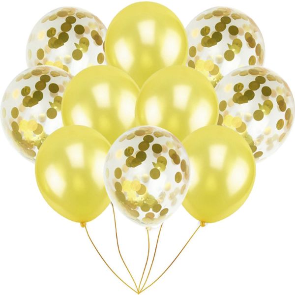 

confetti latex inflatable balloons wedding party baby shower birthday home decoration accessories balloon 100pcs 12 inch