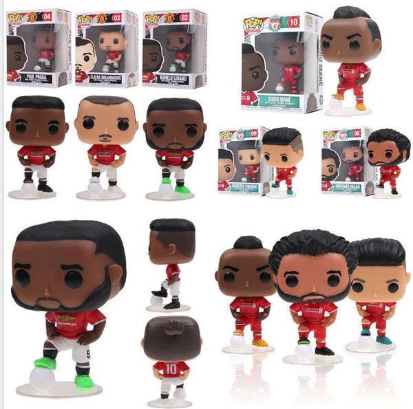 

funko pop sadio mane 10# 08#q vervison football sports anime figure action figure collection model toys new arrvial sale