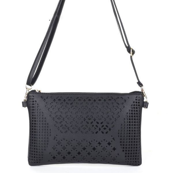 

vintage hollow out flower envelope bag small slim women leather messenger bag crossbody shoulder bag handbag purses