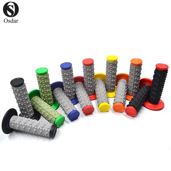 

universal handle bar 7/8" motorcycle dirt pit bike motocross handlebar grips double color hand grips