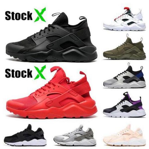 

huarache 4,0 1,0 мужчину кроссовок классических тройная белая черный красных женщины huarache обувь huaraches спортивных кроссовок размера 3