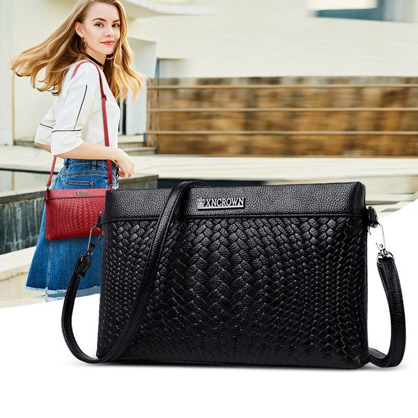 

shoulder bag women's 2019 spring and summer new style woven cross-body small bag wrist mommy