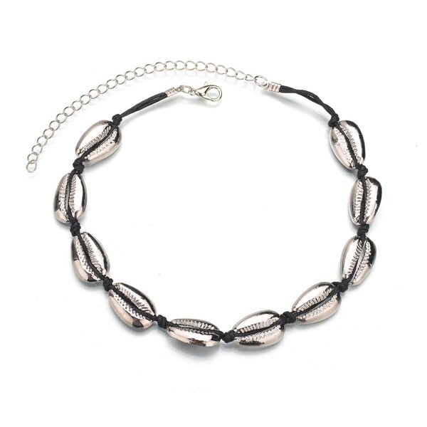 

ornaments posimi second joker style pendant manual seton alloy shell necklace woman, Silver