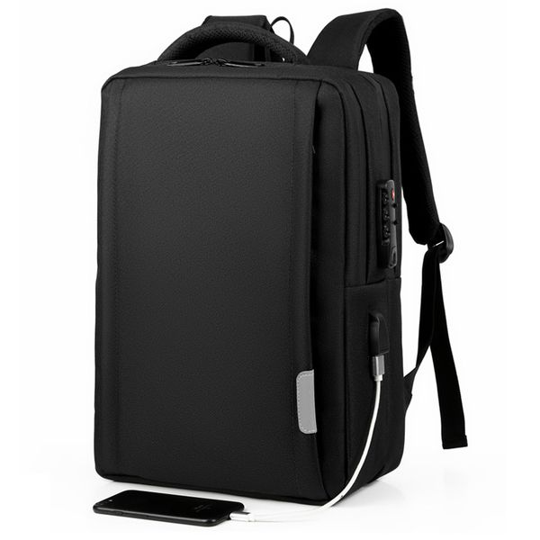 

backpack computer bag men and women backpack business anti-theft usb charging