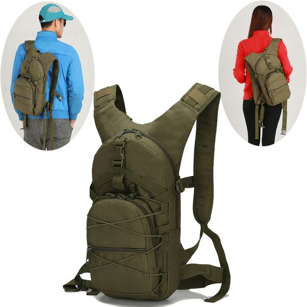 

tactical molle backpack 15l 800d oxford hiking bicycle backpacks outdoor sports cycling climbing camping army bag