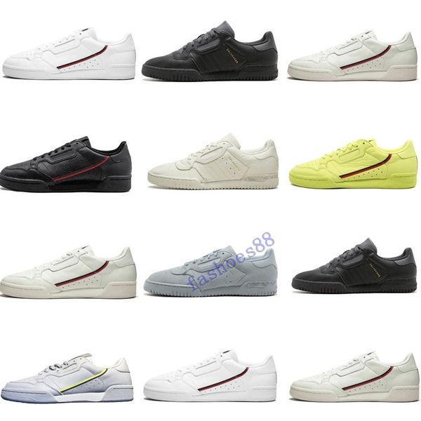 

2019 calabasas powerphase grey continental 80 casual shoes kanye west aero blue core black og white men women trainer sports sneakers 40-45