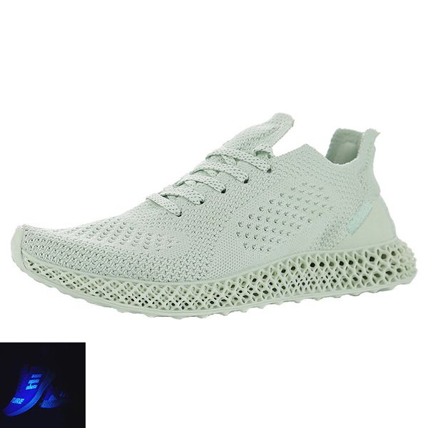 

daniel arsham futurecraft runner running shoes for men lighted sports shoe mens light sneakers men's stripe trainers male aero green, White;red