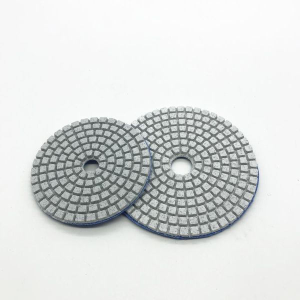 

2pcs 4 inch 100mm diamond polishing pad flexible wet water grinding marble stoneabrasive granite disc