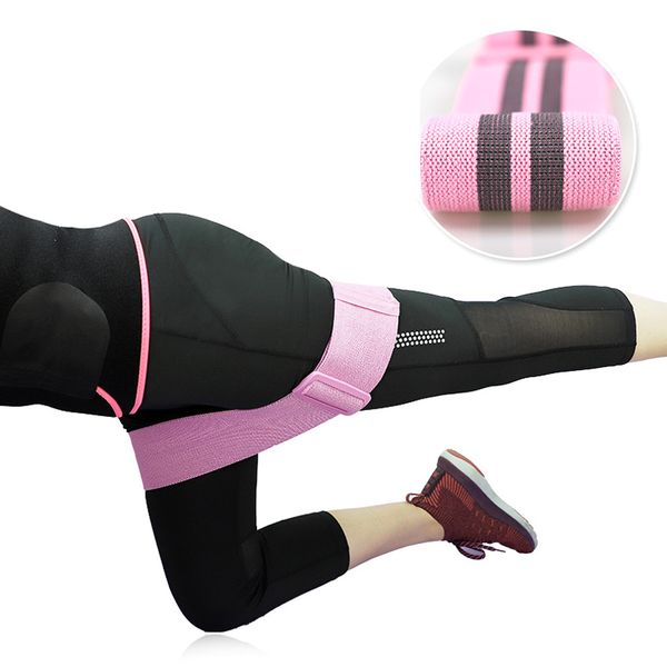 

newly adjustable booty hip glute band resistance anti-slip for home fitness workout bf88