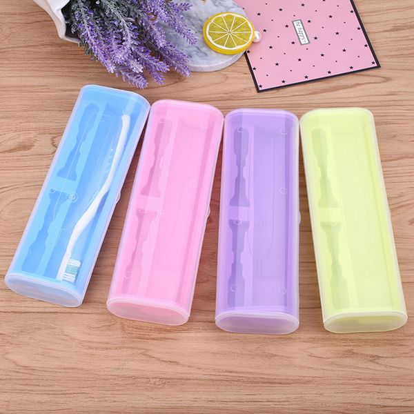 

portable electric toothbrush box clean outdoor travel toothbrush storage portable box health and beauty oral care washing tool y0401