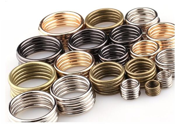 

20 мм / 25 мм / 30 мм / 35 мм черный бронза золото серебро круг кольцо сварные o кольцо соединения сплава металла обувь сумки пряжки diy изг